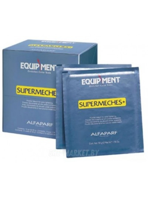 Порошок д/осветл.волос EQ-Supermeches 12 шт, 50 г