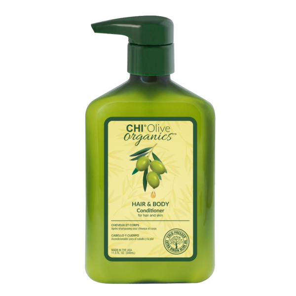 Olive Organics Кондиционер оливковый для волос и тела 340 мл Olive Organics Кондиционер оливковый для волос и тела 340 мл