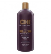 Deep Brilliance Olive & Monoi Шампунь для поврежденных волос 946 мл