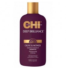 Deep Brilliance Olive & Monoi Шампунь для поврежденных волос 355 мл