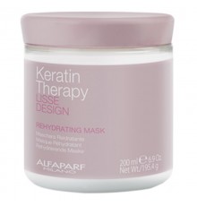 Keratin Therapy Маска д/волос увлажняющая REHYDRATING MASK 200 мл