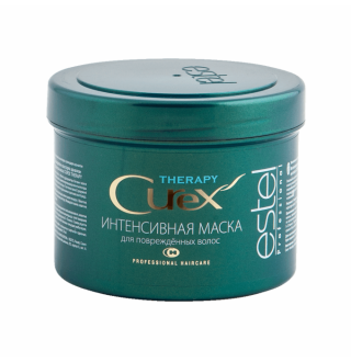 Маска интенсивная CUREX THERAPY для поврежденных волос, 500 мл
