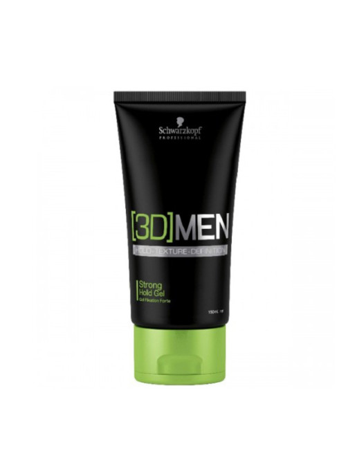 men Гель для волос сильной фиксации для мужчин "STRONG HOLD GEL"  [3D] MEN, 150 мл